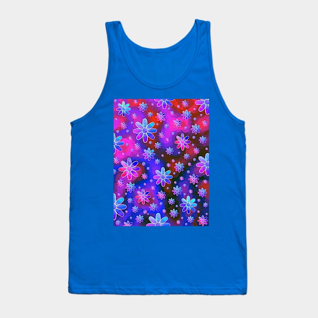 Floral Fantasy Abstract Tank Top by SartorisArt1